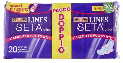 Lines Assorbenti Seta Ultra Vpdown Ali, 20pz