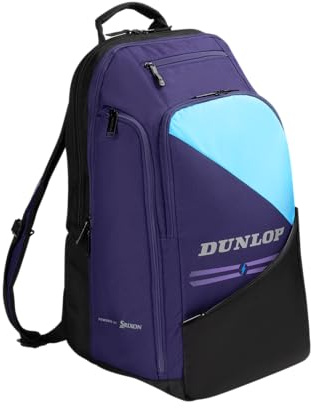 Mochila Dunlop FX Performance – Mochila de Tenis, Morado/Negro/Cian