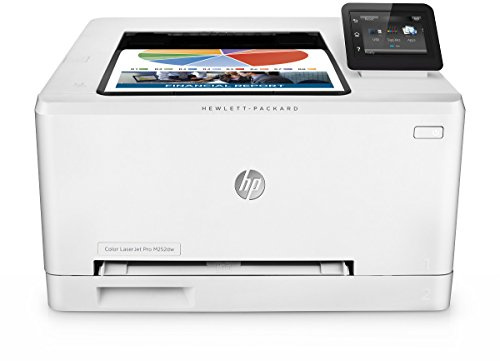 HP LaserJet Pro 200 Color M252dw M252 B4A22A B4A22A#BGJ Laser Printer With New Set Toner Cartridge USB Cable 90-Day Warranty (Renewed)
