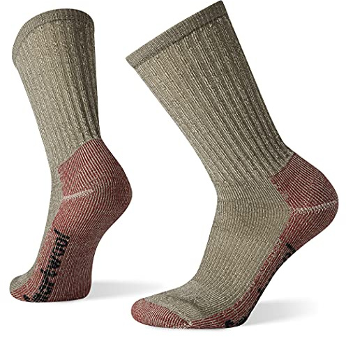 Smartwool Womens Hike Classic Edition Light Cushion Crew Socks, TAUPE, L EU