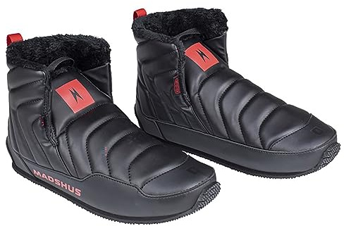 K2 Madshus Booties Unisex – Erwachsene After Race Booties 2.0 - red - Black - 18G2601