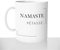Mug Namaste Pétasse - Tasse Cadeau Personnalisée - Idée Cadeau Humour Collègue Méditation Yoga Pilate Zen Femme Amie