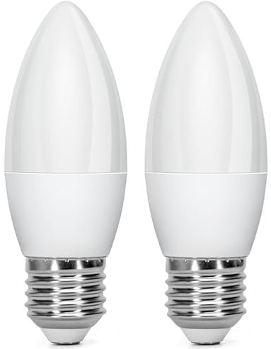 Blendend Lampadina LED C37 E27 4W (2 pezzi) - Illuminazione efficiente, a basso consumo energetico, ideale per decorazioni e ambienti accoglienti.