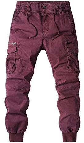 Jeans con Elastico alla Caviglia Uomo Pantalone Cotone Basso Fustagno Termico Cerniera Casa Fantasia Americana Strappato Walking Giapponese Toppe Molto Sport Anfibi Interna West XXL