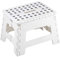 Linea Garden Friend Klapphocker , Weiß - 30x22x22 cm