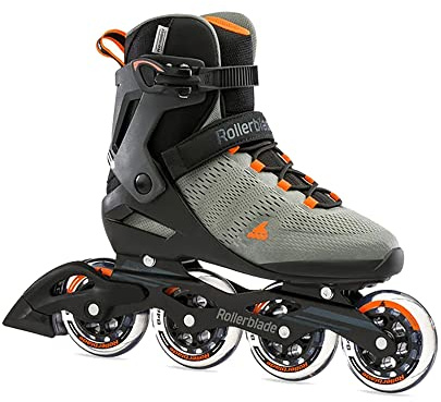 Rollerblade Sirio 90 Inline-Skate Antracite/Arancio 43