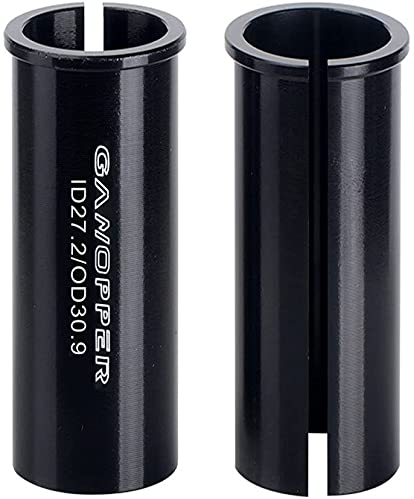 PLATT Fahrradsattelstütze Shim Aluminiumlegierung Rohradapter,Sattelstützen-Reduzierhülse Shim Fahrrad Adaper für MTB (27.2 to 30.4)