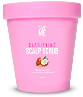 Give Me Cosmetics Scalp Scrub, Clarifying Hair Care, Detox Exfoliator, Dandruff Treatment, Exfoliating Whipped Texture, Natural Ingredients, Free from Sulphate Silicone and Paraben