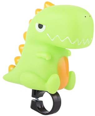 VIDSTW Campanello Bici Bambino, Campanello Bici Bambina, Clacson Bici, Trombetta Bici, Accessori Bici Bambina, Accessori Bici Equilibrio Bambino, Regali per Bambini (Dinosauro)