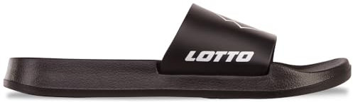 Lotto Mixte Lathi Unisex, Sandals Sport, Noir/Blanc, 42 EU