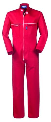 Generico Tuta intera da lavoro uomo rosso modello Belgrado A42401 (Rosso, S)