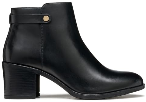 Geox Stivali da donna D New Asheel, nero, 38 EU, Nero, 38 EU