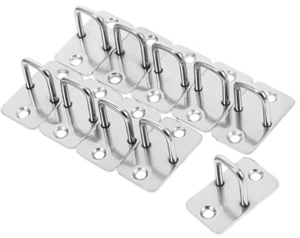 SOIMISS 10 Stück Schrankschlösser Mit Elektrischem Schließsystem Und Ösenhaken Aus Edelstahl Für Sichere Und Versteckte Aufbewahrung