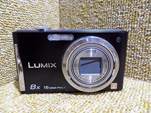 Panasonic Lumix FS35 Digital Camera 16.1MP 8x Optical Zoom 2.7 inch LCD Black (Renewed)
