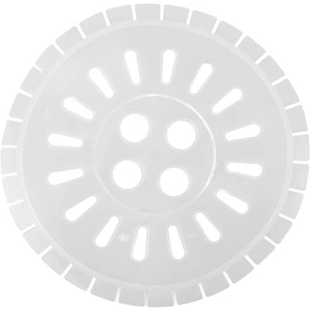 HOUDERCO Cubierta Giratoria Para Lavadora y Centrifugadora Mediana De 25 Cm, Tapa De Repuesto De Plástico Resistente, Accesorio Compatible Para Secadora y Uso Doméstico