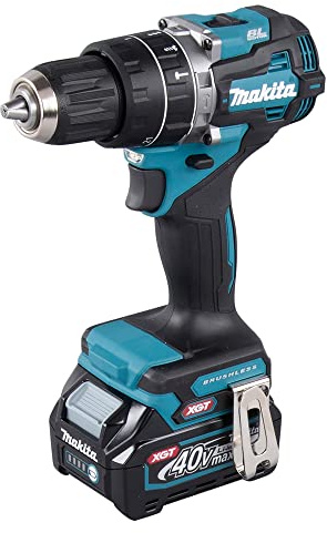 Makita HP002GD201 40V Max Li-ion XGT Brushless Combi Drill complete with 2 x 2.5 Ah Batteries and Charger supplied in a Makpac Case