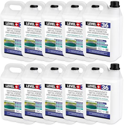 Líquido sellador 50L Aditivo de mortero para pavimento de cemento, mortero de juntas, Plastifizer RM36