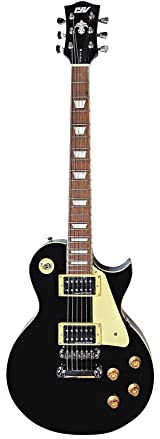 IYV-ILS-340 BK, Solid Body Electric Guitars, Black