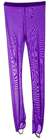 LIUHUO Schlittschuh-Leggings für Mädchen, Netzstoff, atmungsaktiv, Kompression, Rollschuh-Leggings, Eiskunstlauf-Leggings
