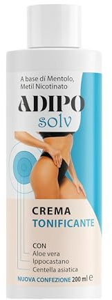 Adipo Solv – Crema Liporeductora e Intensiva 200ml – Tratamiento Reductor Abdominal y Zonas Rebeldes – Crema Anticelulítica y Reafirmante Corporal