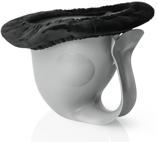 Vasino per Bambini, Toilette per Bambini con Soluzione Gratuita con Fascia Antiscivolo e Morbido Cuscino, Simpatico Vasino a Forma di Pesce con Cappello a Cilindro per Neonato per Interni ed Esterni