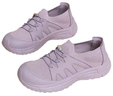 Mertmliy Chaussure Femmes Diabétiques Antidérapantes Chaussures Santé Respirantes Chaussures Décontractées Chaussure Marche Antidérapantes Soulier Semelle Souple Soulier Mode L'extérieur