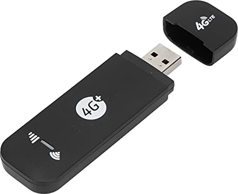 4G LTE USB Modem WiFi Dongle, Mini Portable USB 4G Wireless Network Smart Router for Tablet Laptop Notebook, 2 LED Status, Plug and Play(US Standard)