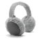 Faltbare Ohrenwärmer, Winter Wärmer Ohrenschützer Kälteschutz Ohrenschutz, Stirnband Plüsch Earmuffs, Kunstpelz Ohrenmuscheln Flauschige Ohrabdeckungen Bequemer Weicher für Damen Herren Kinder (Grau)