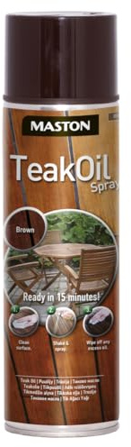 Maston Spray Teak Oil Brown 500ml