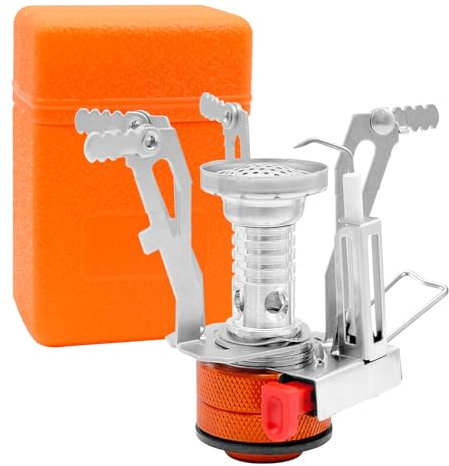 Réchaud à gaz de camping et randonnée portable 3000 W, boîte de transport pour cuisine en plein air, pêche, pique-nique, trekking