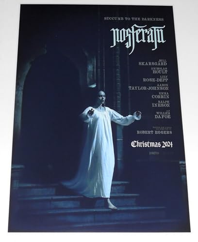 Cleveland Vinyl NOSFERATU Robert Eggers Bill Skarsgard 2024 Film Poster 19x13 Vampire Film #3