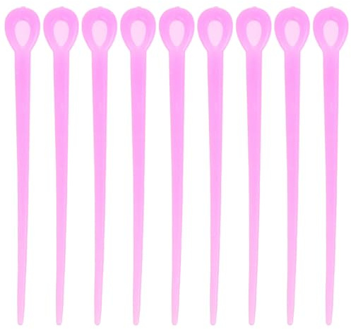 VICASKY 2 paquetes de agujas permanentes prácticos accesorios de estilo para damas rulos y herramientas de peluquería colores aleatorios para el peinado y la permanente