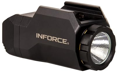 Inforce WILD1 Pistollampa 500 lumen vitt ljus svart kropp