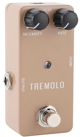 Gitarren-Tremolo-Pedal, Hochfestes E-Gitarren-Single-Type-Effektpedal mit True Bypass