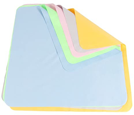 KONTONTY 5pièces Chiffon De Nettoyage Microfibre Réutilisable pour Écran De Téléphone Et Ordinateur Chiffon Essuyage Écran sans Taches