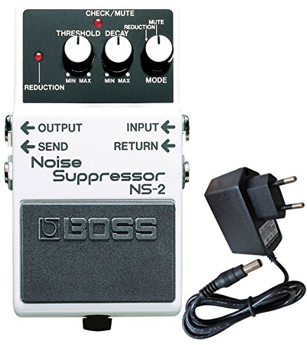 Boss NS-2 Noise Suppressor Keepdrum strömförsörjning 9 V