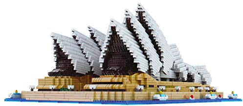Larcele 4131 Pieces World Famous Micro Building Blocks Bricks Set Mini Construction Toy Set for Children and Adults KLJM-03 (Sydney Opera House, Australia)