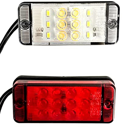 MelTruck® LED Nebelschlussleuchte + Rückfahrleuchte LKW PKW Anhänger Traktor 12V 24V E20