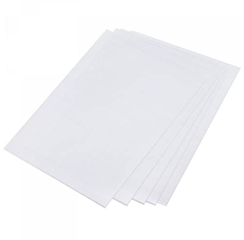 sourcing map Auto-scellant Pochettes Plastifier A5 Laminage Film Transparente Feuille, 212x150x0.26mm pour Photo, Papier, Menu, Paquet de 50