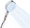 NK Pommeau de douche rond avec 6 modes de pulvérisation - Système anticalcaire, haute pression, filtration d'eau, matériau ABS, économie d'eau, installation et nettoyage faciles, combinaisons de