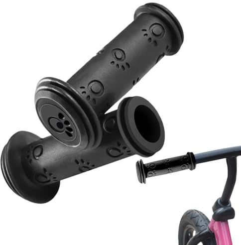 Generisch Manopole per Manubrio – 2 Pezzi di Protezione Morbida per manopole di Ricambio per Bicicletta, per Bambini, con Design Antiscivolo, per Bici da Corsa