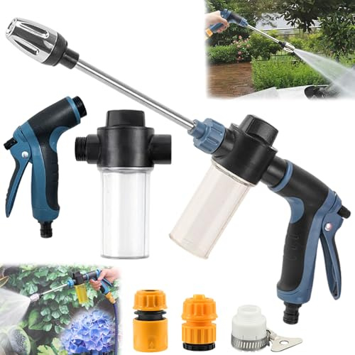 Power Jet Pistola ad alta Pressione, 2026 Nuova Pistola ad alta Pressione, Pistol-a ad alta Pression-e per Tubo da Giardino, Pisto-la ad Acqua ad Alta Pres-sione, Idropulitrice ad acqua Powerjet