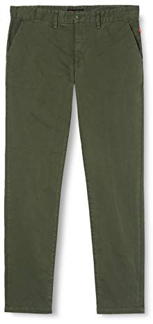 Globe Goodstock Chino Pantalón, Unisex Adulto, Cadet Green, 28