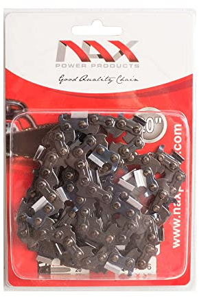 Cadena NAX 20 pulgadas para motosierra gasolina Motosierra NAX500C - 76 eslabones - 0,325 x 1,5 - repuesto