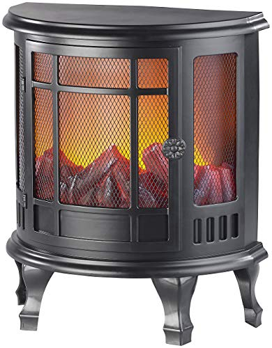 Carlo Milano Indoorkamin: Deko-Elektrokamin mit Flammen-Effekt, Versandrückläufer (Elektro-Deko-Kamin, Kamin ohne Heizfunktion, Flamme)