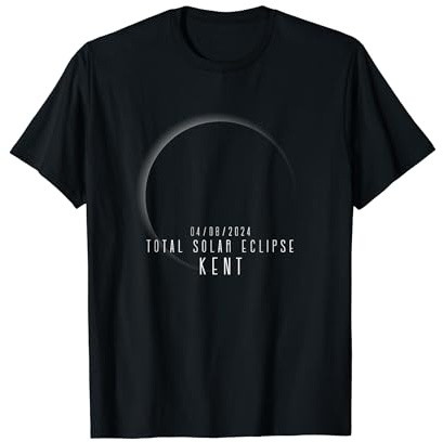 Kent Eclipse Totality April 8 2024 Total Solar T-Shirt