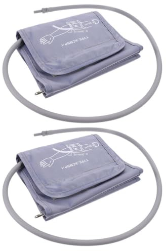 SOLUSTRE 2stücke Blutdruckmessgerät Manschette Verstellbare Oberarm-manschette Kompatibel Mit Gängigen Blutdruckmessgeräten Praktisch Und Einfach Zu Nutzen Modernes Design Für
