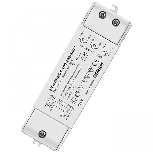 Electronic ballast 105/220, efficient and compact, ideal for lighting and energy control in electrical systems.