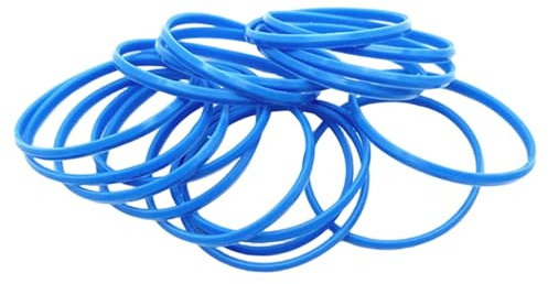 LALADEFIEE Fasce Elastiche Antiurto in Gomma per Microfono Beta58a/87a, Anelli Supporto Anti-vibrazione 20 Pezzi, Accessori Microfono per Registrazioni Studio e Performance Live