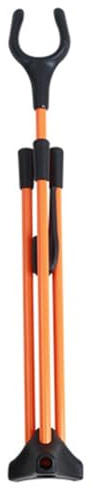 Auratrove Support pliable pour arc, trépied stable pour la chasse à l'arc long recourbe, support portable léger avec assemblage facile